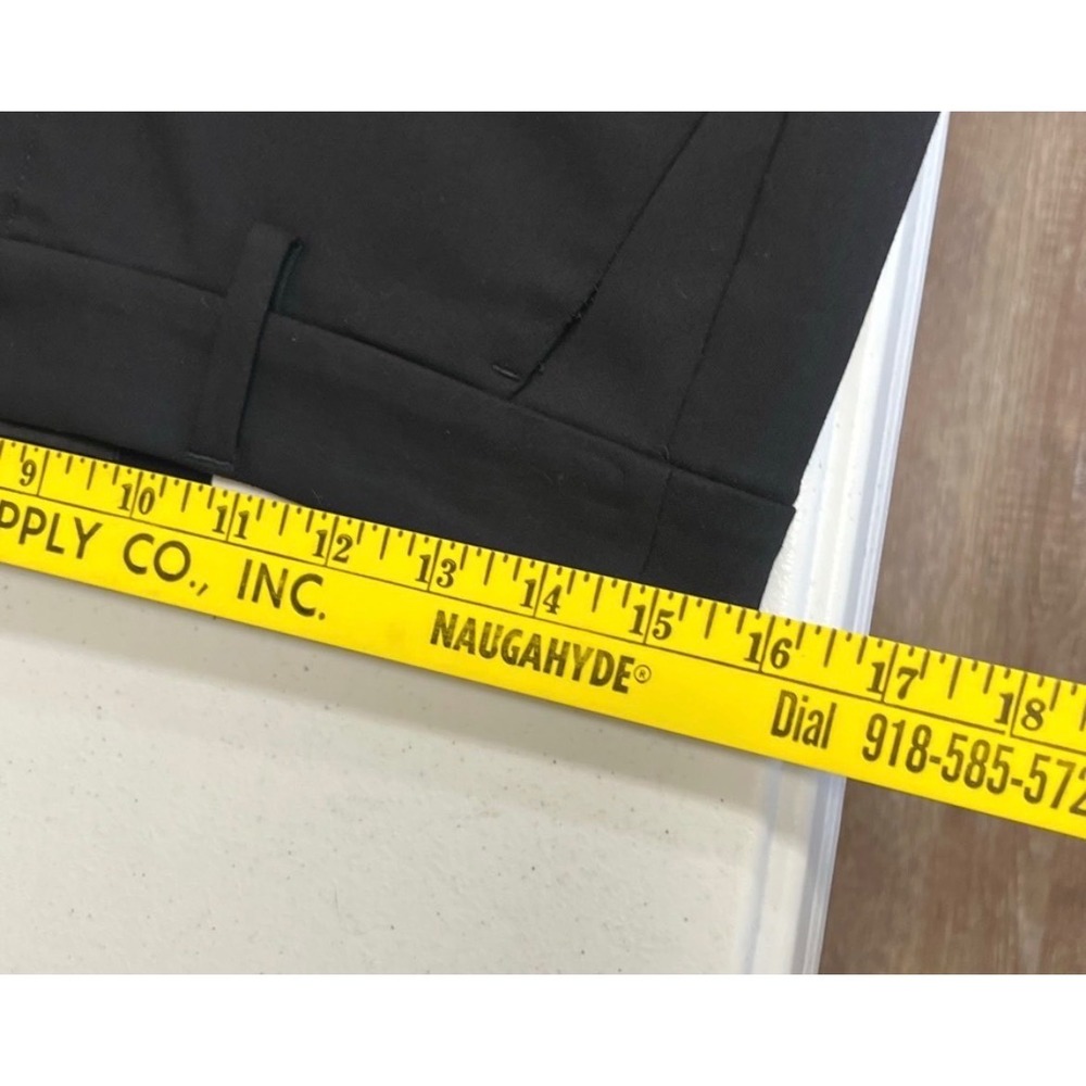 NWT LOFT The Perfect Straight Pants Women 10P Black Petite Stretch Dress Trouser - Picture 11 of 11